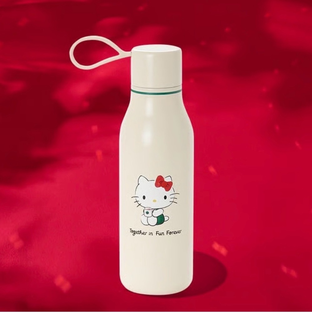 Starbucks x HELLO KITTY 2025 Limited Stainless Steel Water Bottle Tumbler